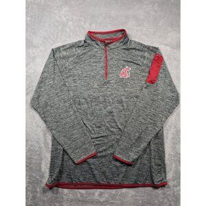 Washington State University Cougars Colosseum Sweatshirt Mens XL Gray Teamwear